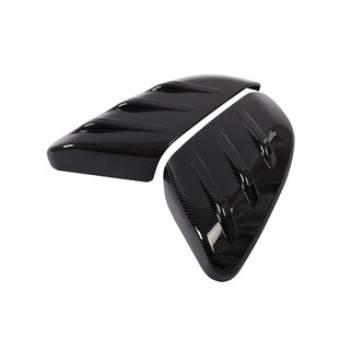 十代思域合法改装外观装饰配件碳A纤维纹三厢两厢牛角后视镜盖外