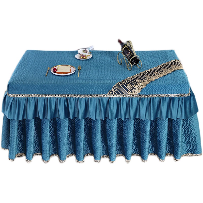 加厚长方形烤火桌子罩套茶u几电暖桌布麻将机家用电炉罩烤火罩新