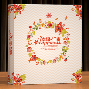相册本大容量家庭6n寸纪念册照片收纳册5寸混装横竖混合老式相簿