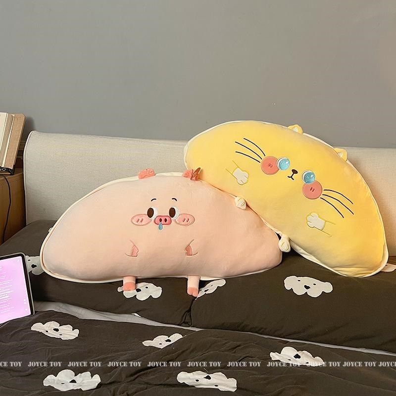 可爱猪猪抱枕长条枕靠枕床上枕z头抱睡觉女生大靠背猫咪靠垫可拆,居家布艺,床头靠垫,淘宝优惠券,粉丝福利购,淘宝优惠卷