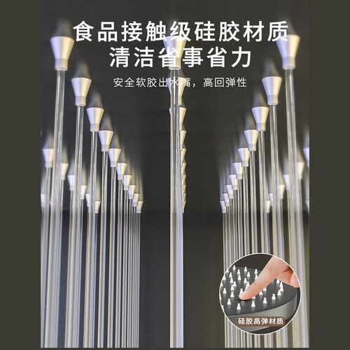 德国不锈钢增f压顶喷大花洒家用浴室沐浴莲蓬头洗澡淋浴头喷头套