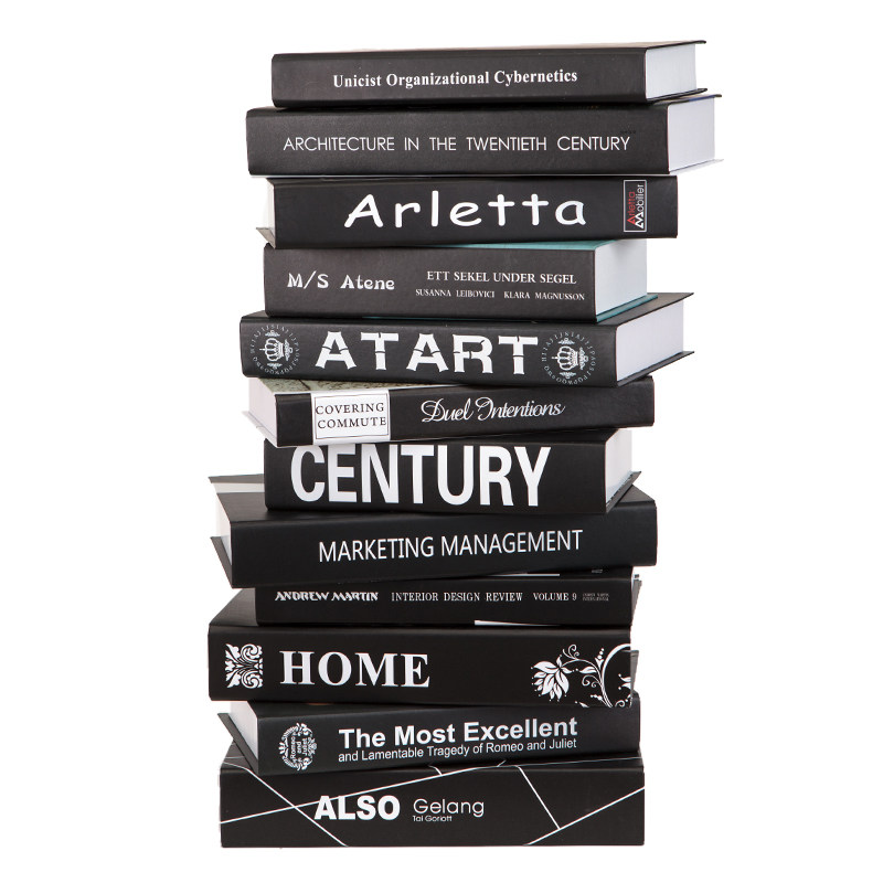 冷色系黑白灰假书仿真书样板房摆场E道具模型书壳电视柜装饰书摆,家居饰品,装饰摆件,淘宝优惠券,粉丝福利购,淘宝优惠卷