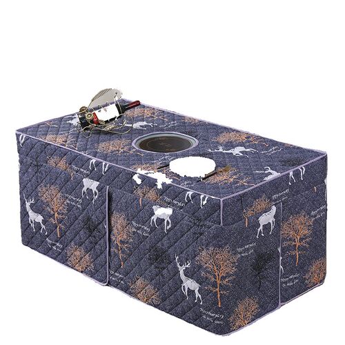 新款烤火罩套f加厚电炉罩长方形茶几电暖炉套取暖罩子烤火棉套桌