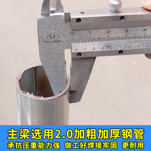 加厚老虎车两轮手推车 仓库搬运用金属推车 U实心轮拉货推车