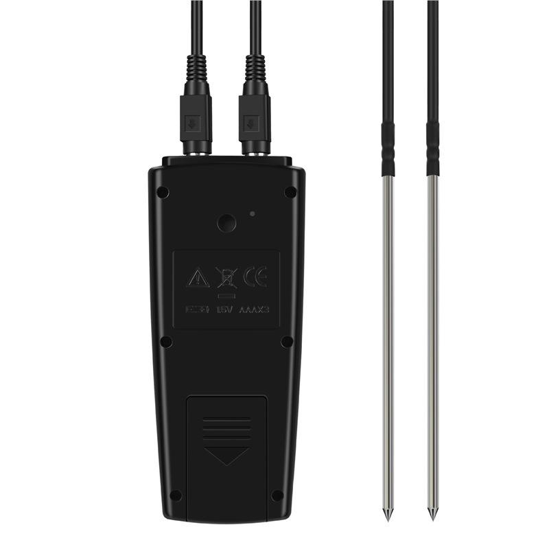 宇问铂度电阻温计YEYET-720实T-度720双通道高精度温表验室温度校