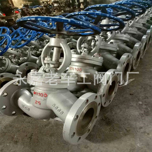 锈钢法兰截止阀 不锈钢手动截止阀 DN15 蒸汽手动截止阀 J41H