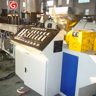 废旧塑料挤出机pp塑料卷芯管设备空心管薄膜缠绕管挤出机