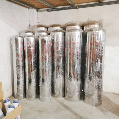 RO equipment 1吨自动软水机树脂罐250*1380mm不锈钢锰砂过滤罐