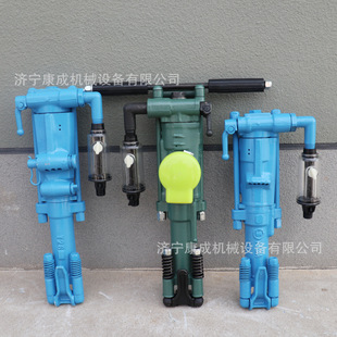 矿用Y19气动凿岩机采石场二次破碎钻孔用气腿式凿岩机风钻