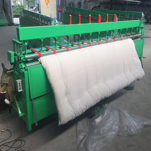 大棚棉被设备针数可选速度快直线引被机无底线梭多针绗缝机