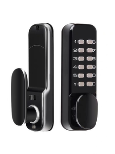 2代单面机械密码锁门锁办公室门锁电子密码锁密码锁