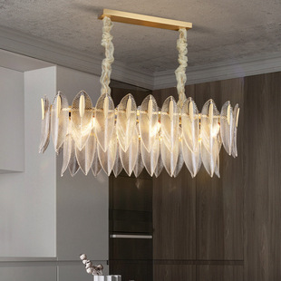 创意个性 餐厅吊灯2021年新款 后现代全铜轻奢高档餐厅卧室设计师款