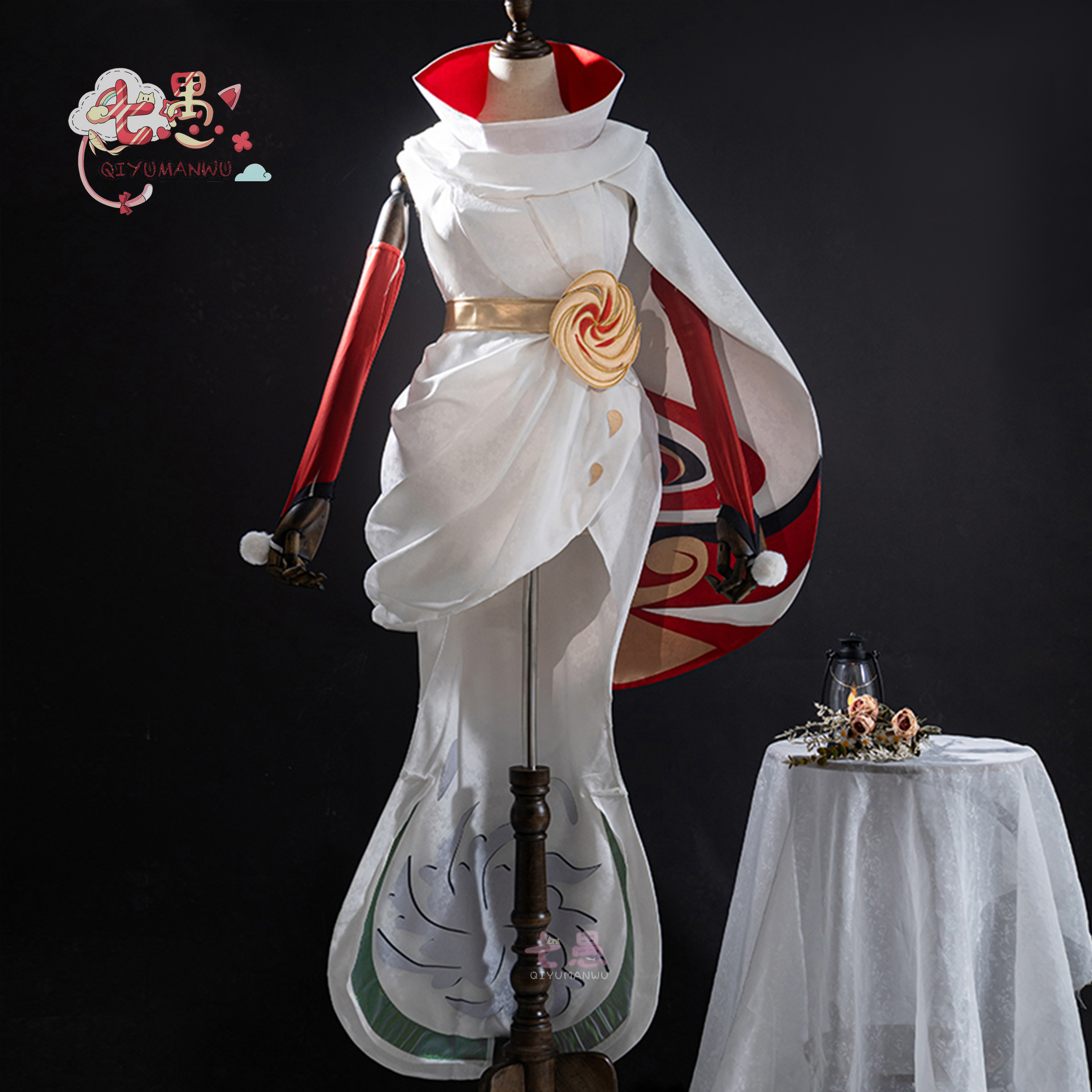 公孙离cos服祈雪灵祝cos服王者荣耀cosplay服装女套装头饰雪兔子