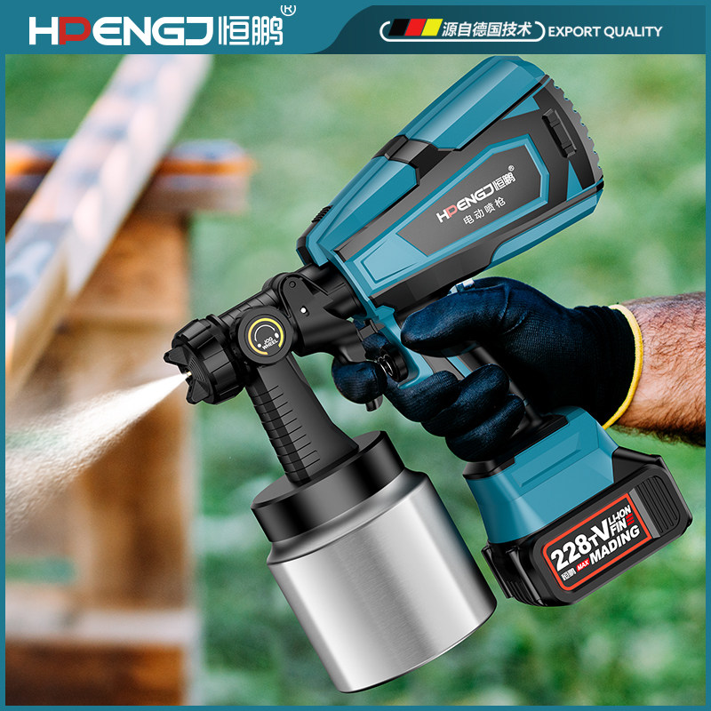 喷漆枪电动乳胶漆喷涂机家用机器大功率小型锂电S神器涂料喷枪油,五金/工具,电动喷涂机,淘宝优惠券,粉丝福利购,淘宝优惠卷