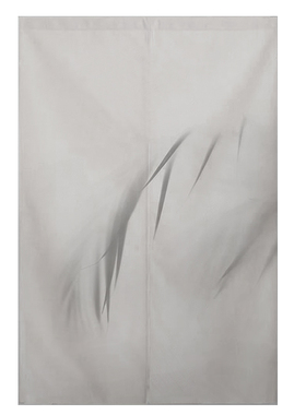 ins门帘布帘卧室厨房卫生间隔断帘布艺挡风家用夏V季防窥半帘空调