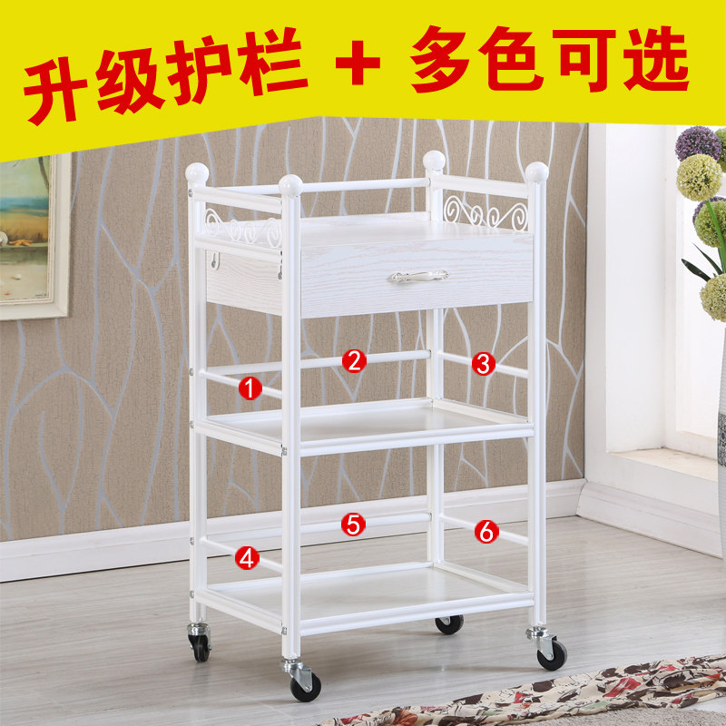包邮特价欧式g美容推车带抽屉美容院小推车美发工具车多功能置物