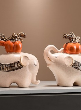 暖居家用进e门玄关客厅电视柜摆件 结婚新房装修搬新家创意装饰品