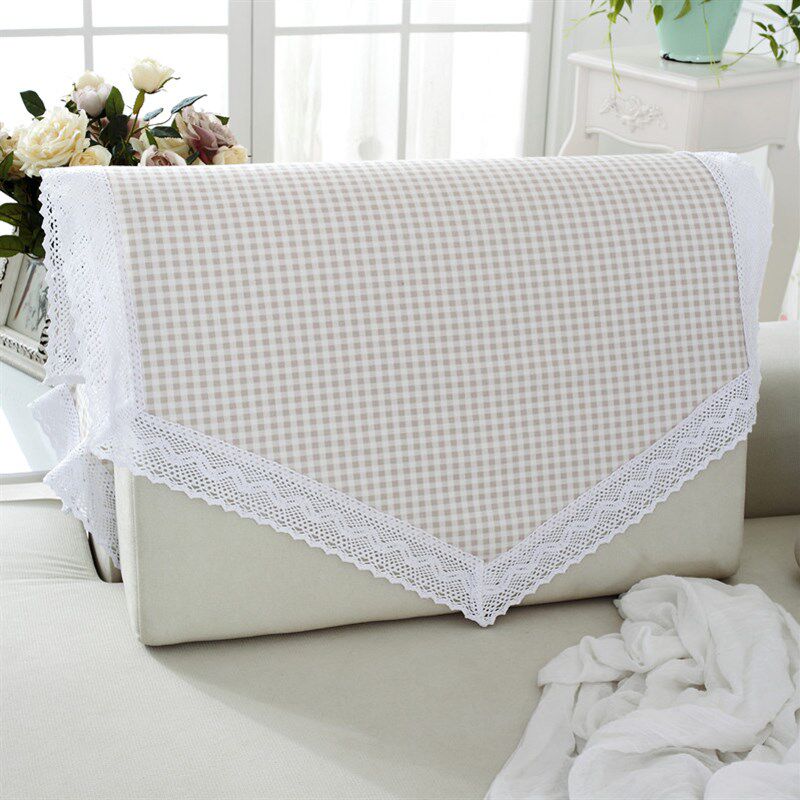 布艺沙发靠背巾欧式蕾丝扶手巾茶几巾沙发巾套P全盖多功能巾 桌布
