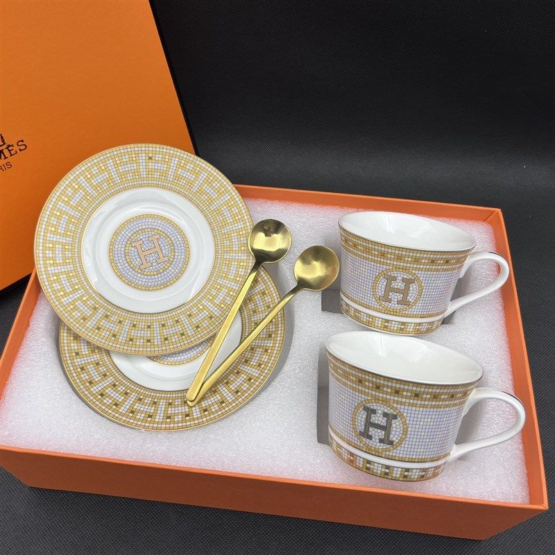 名马陶瓷高档精致高颜值欧式马克杯子G家用咖啡杯碟下午茶茶具套