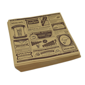 纸小吃用 食品面包装 英文报纸防油纸h烘焙吸油纸 油炸薯条篮垫纸