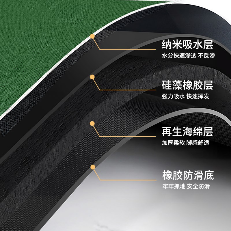 掼蛋桌垫圆形扑克娱乐桌布隔音降噪棋牌专用台面垫子W德州桌游台
