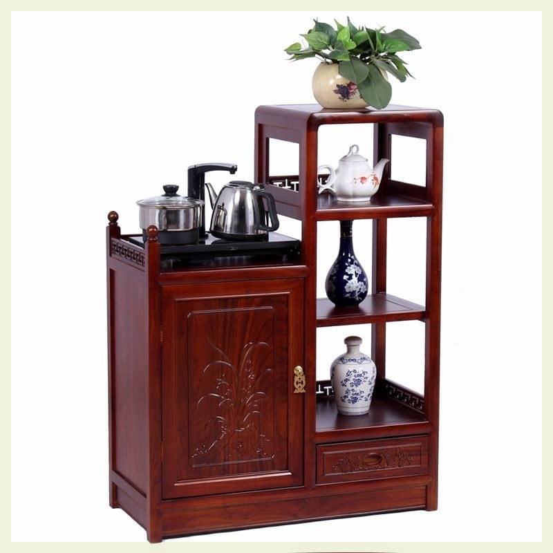 茶水柜纯净水桶柜茶吧机实木x小茶桌茶叶柜茶边柜餐边柜酒水柜茶