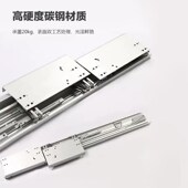 衣柜平移折叠门电视柜平趟巴士z门滑轨阻尼缓冲轨道隐形门五金配