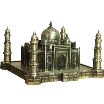 世界建筑地标模型金属工r艺印度泰姬陵模型摆件印度旅游纪念品包