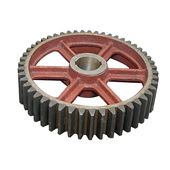 卧式 750r工地用混凝土搅拌机齿轮减速机齿轮 外挂齿 JS500 强制式