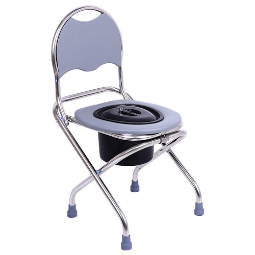 老年可折叠不锈钢便椅儿童孕妇大座便器I蹲厕所凳残疾人可移动坐