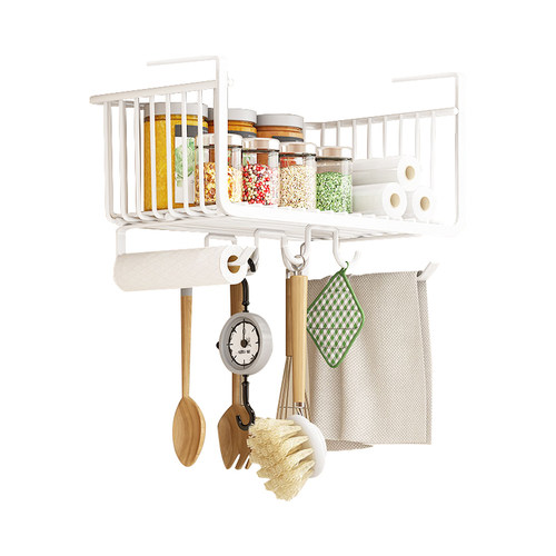 厨房整体橱柜挂篮调料置物架衣柜y悬挂收纳层架子挂篮调料置物架