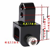 适用九号电动车M85M95C机械师FC90猎户座车身底盘后减震加高码 配