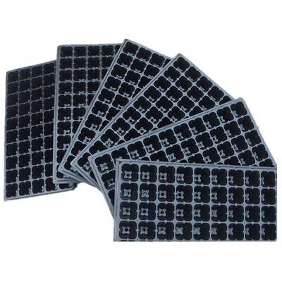 育苗盘穴盘营养钵h塑料蔬菜瓜果苗加厚可端32 50 72 105 128孔包