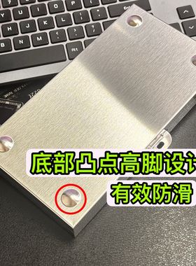 带锁【不锈钢】h户口本收纳盒证件保护盒居民户口簿存单存折现金