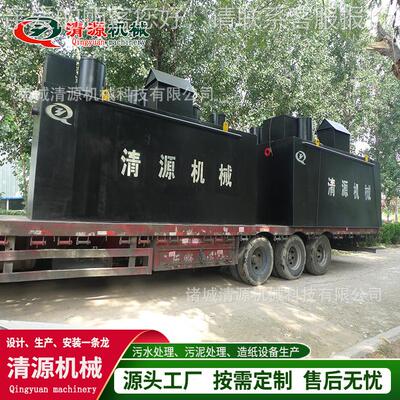 理清厂景观污水处源理WSZ-39装置 生活污水处设备 碳钢地埋一体化
