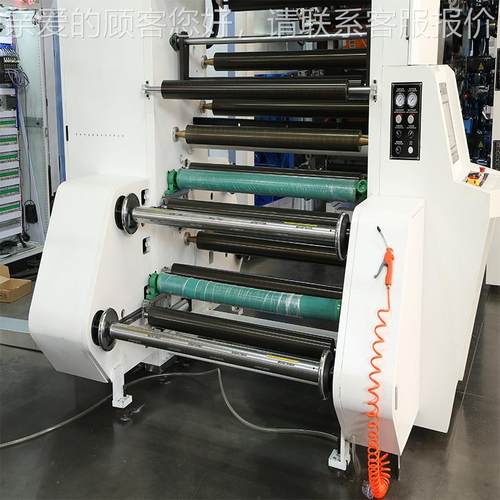 C6色卫星式P柔印机定生产卷筒E包装袋制印花机卷CI-B6-筒PV薄膜印