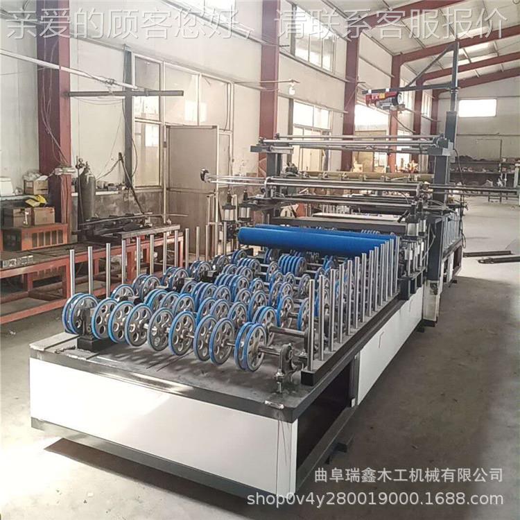 齐全多功能门口线板材覆机 包框门踢脚线条覆 运行稳膜定