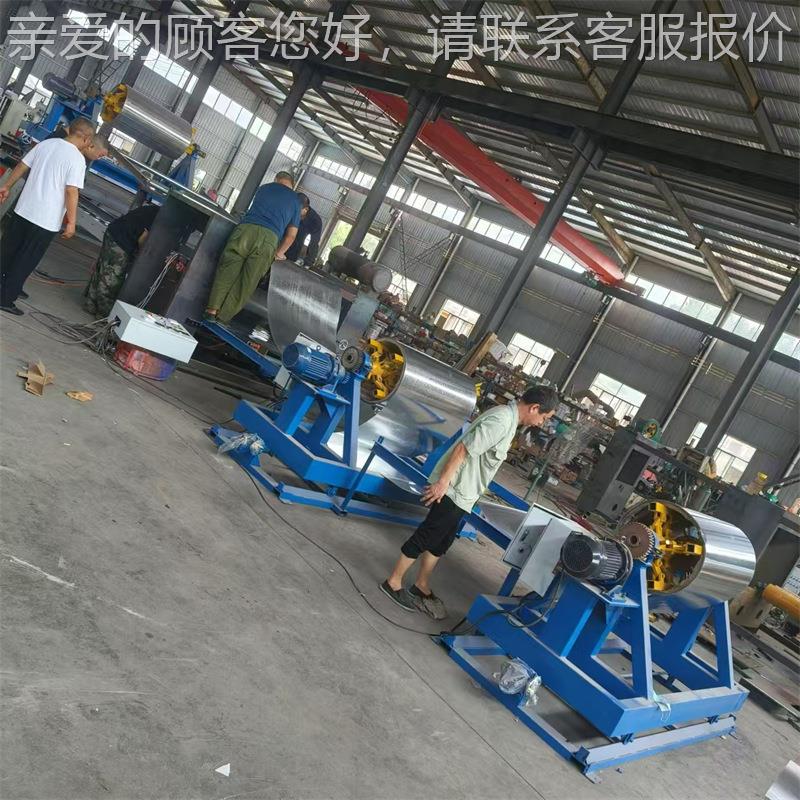 金属板材膜加热贴膜平贴机自动放卷镀锌钢板覆机 PVC机高分子膜平