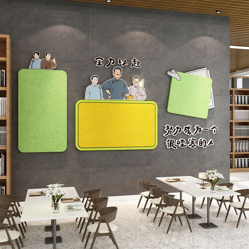 班级布置教室装饰毛毡文化墙贴公告栏F初高中黑板报材料新学期开