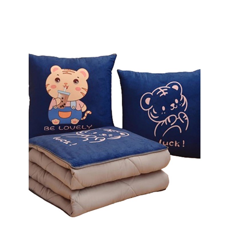 两用抱枕被子加厚l办公室折叠午睡枕头毯子二合一沙发汽车靠枕车