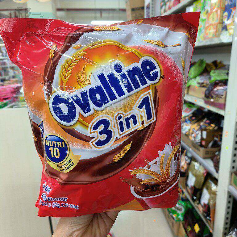 港版Ovaltine/阿华田袋装600克 冲泡饮料品巧克力可可味粉冲泡饮