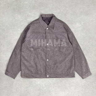 现货 NANAMICA Ultrasuede Short Jacket 合成皮革宽松夹克 26SS
