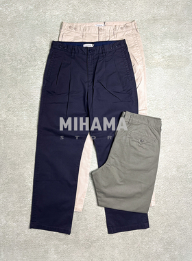现货折扣 NONNATIVE OFFICER CHINO TROUSERS COTTON休闲长裤25SS
