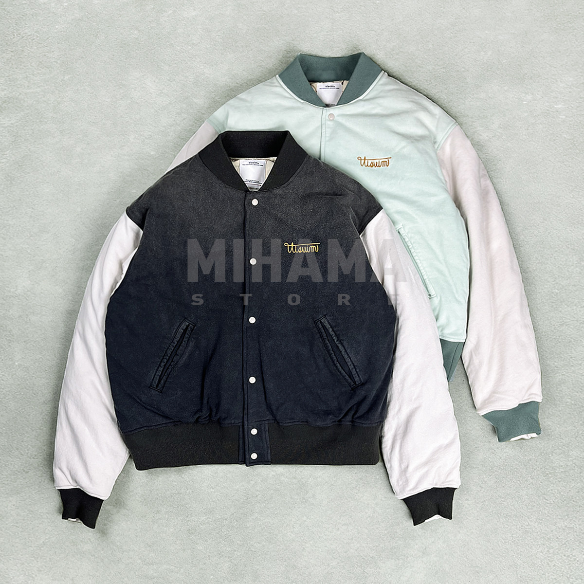 现货 VISVIM VARSITY ERA DOWN JKT海外限定染色做旧羽绒棒球夹克,男装,夹克,淘宝优惠券,粉丝福利购,淘宝优惠卷
