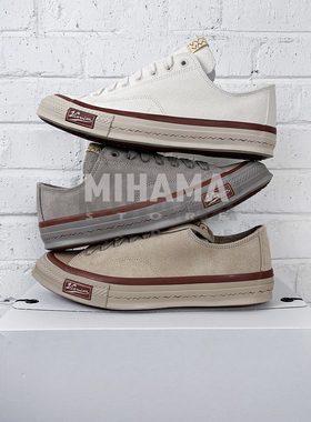 现货 VISVIM SKAGWAY LO SUEDE 植绒牛皮制麂皮低帮休闲板鞋 25AW
