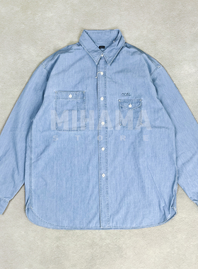 现货 NANAMICA Regular Collar Chambray Shirt 休闲长袖衬衫26SS