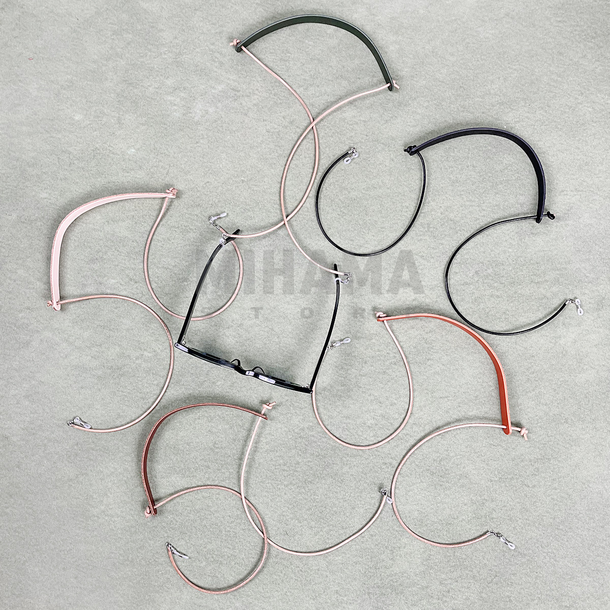 现货 Hender Scheme glass cord 日本制植鞣牛皮眼镜挂绳 26SS