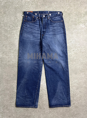 现货 KAPTAIN SUNSHINE 1930 Straight Denim 水洗直筒牛仔裤25AW