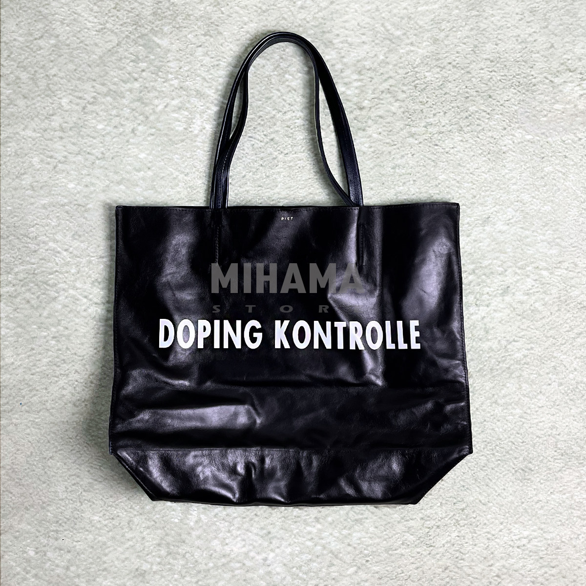 PIET皮革托特单肩休闲包25SS