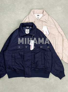 现货 nanamica Padding Jacket 双面尼龙防水短款夹克外套 25AW